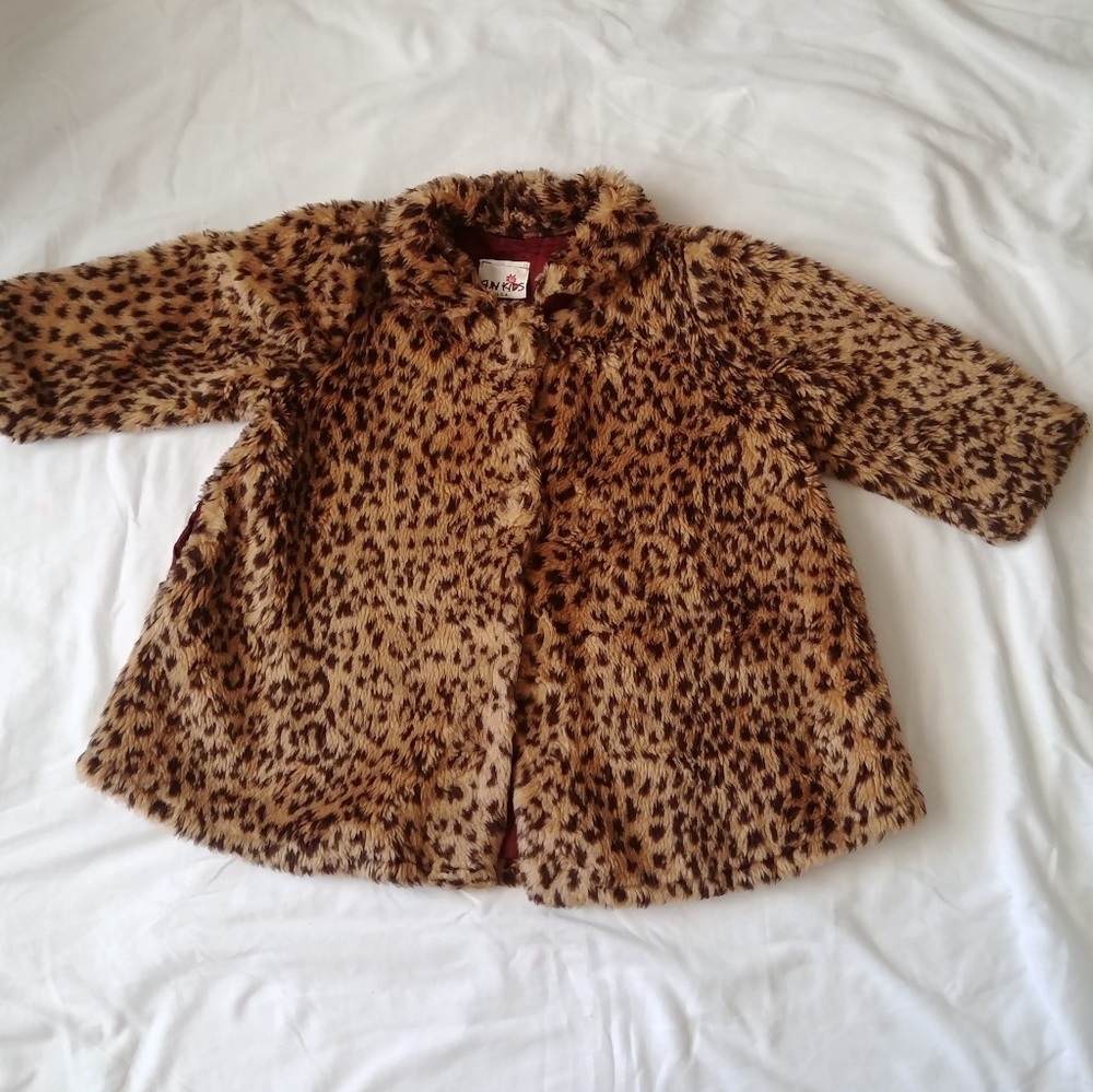 Sold on ebay - 2t-3t cheetah print fur coat